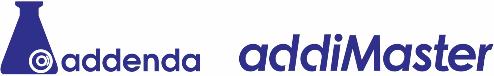 Addenda and AddiMaster logos